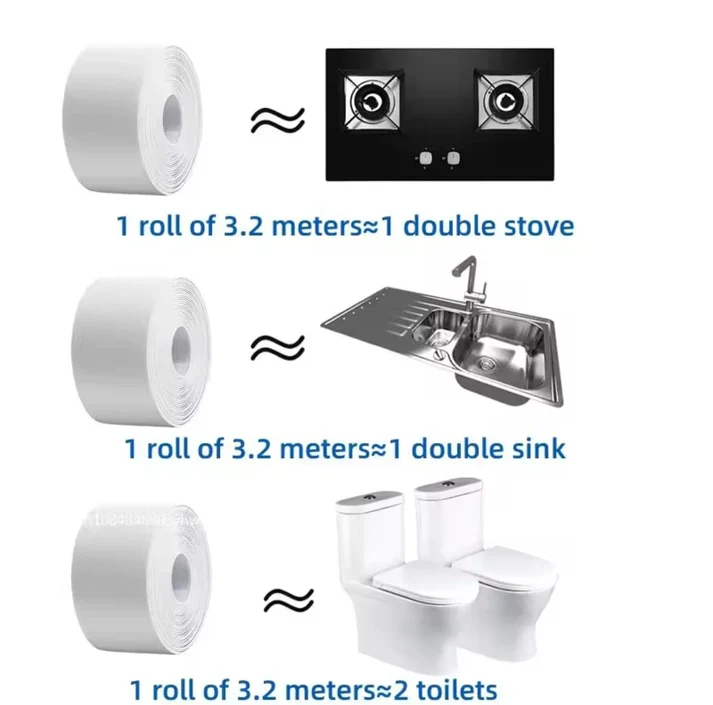 3.2m Waterproof Caulk Tape