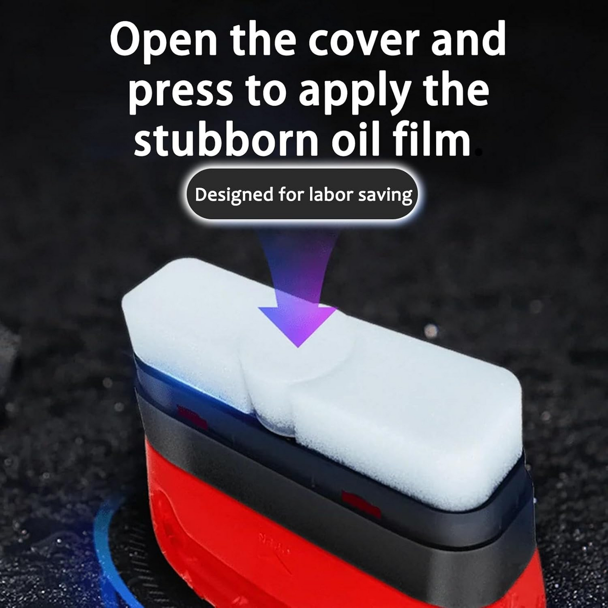 Automotive Window Oil-Film Remover Brush