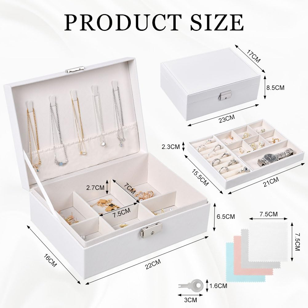 Jewellery Storage Box Lockable
