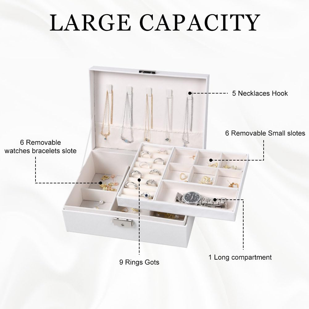 Jewellery Storage Box Lockable