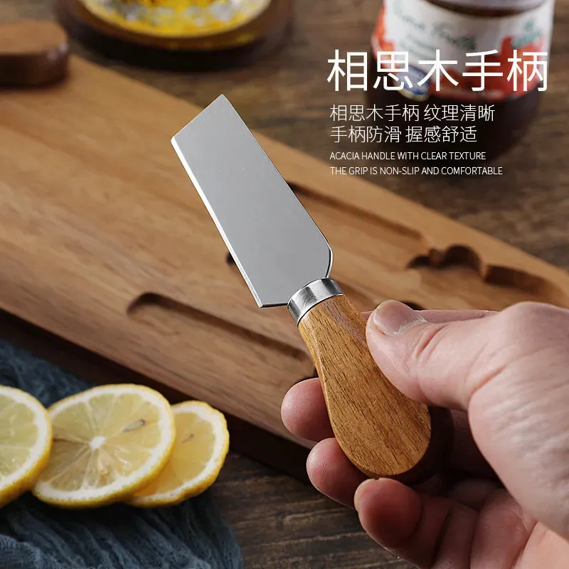 Wood Cheese Board Set