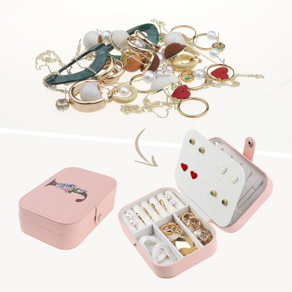 PU Leather Jewelry Case