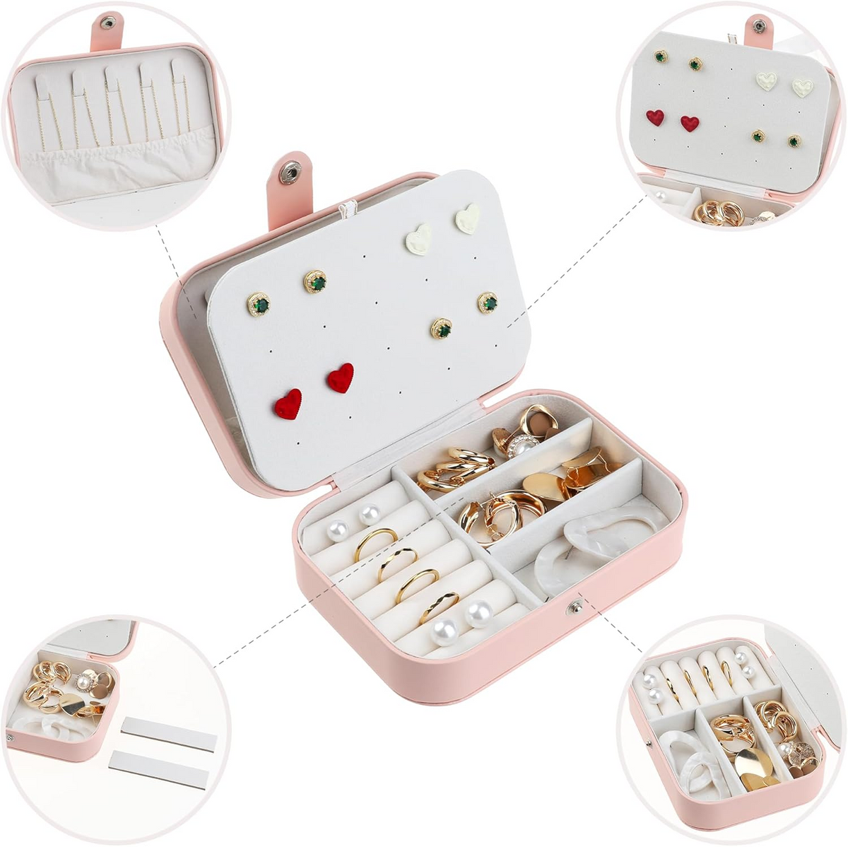 PU Leather Jewelry Case