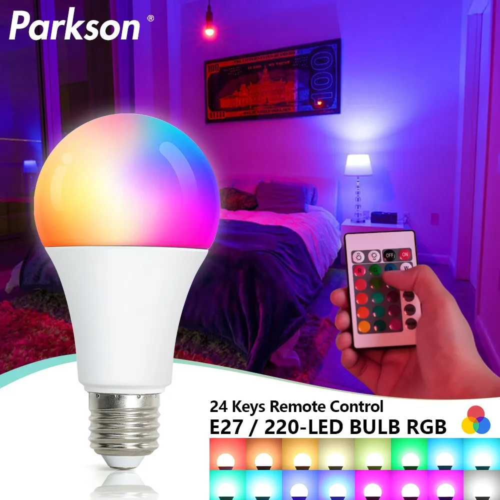 Color Changing RGB LED Bulb Lamp Light