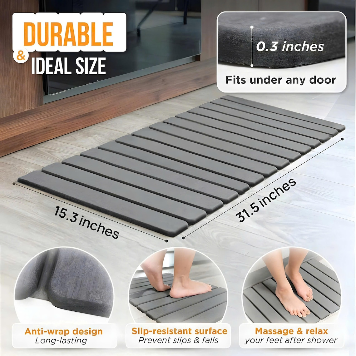Foldable Stone Drying Mat