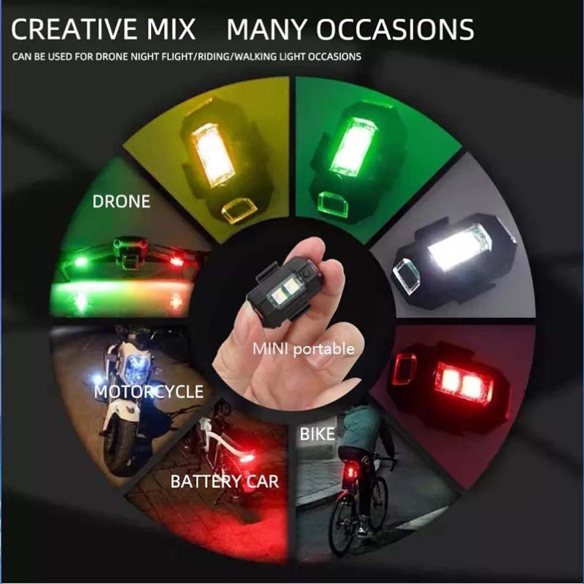 USB Car Strobe Lights