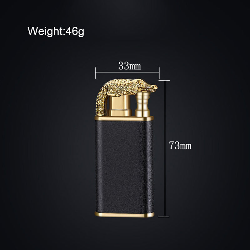 Crocodile Double-Flame Lighter