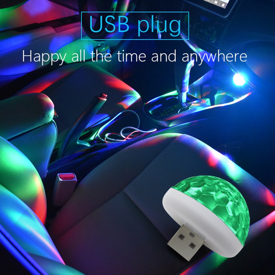 RGB Music Magic Ball LED Light