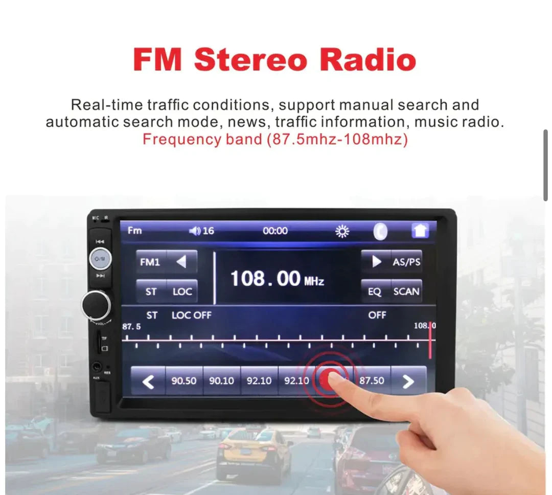 7-Inch Touchscreen Car Radio 7018B