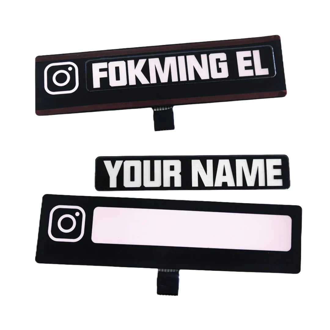 Car LED Panel Wanted Or Instagram Logo
