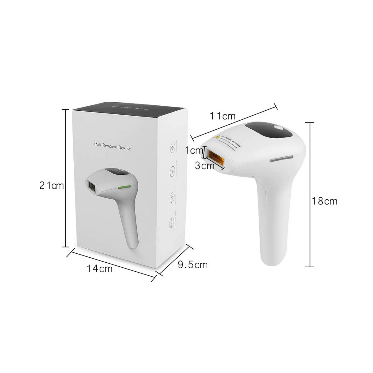IPL Hair Removal Device for Face & Body