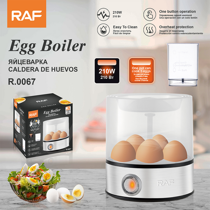 RAF Egg Cooker with Large Capacity Egg Boiler R0067