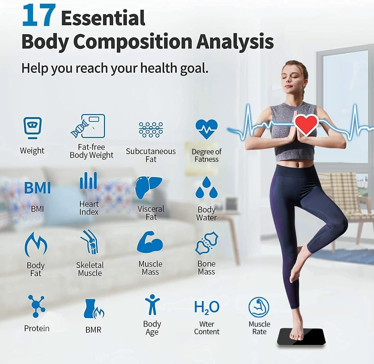 Sonifer Smart Digital Phone App Scale
