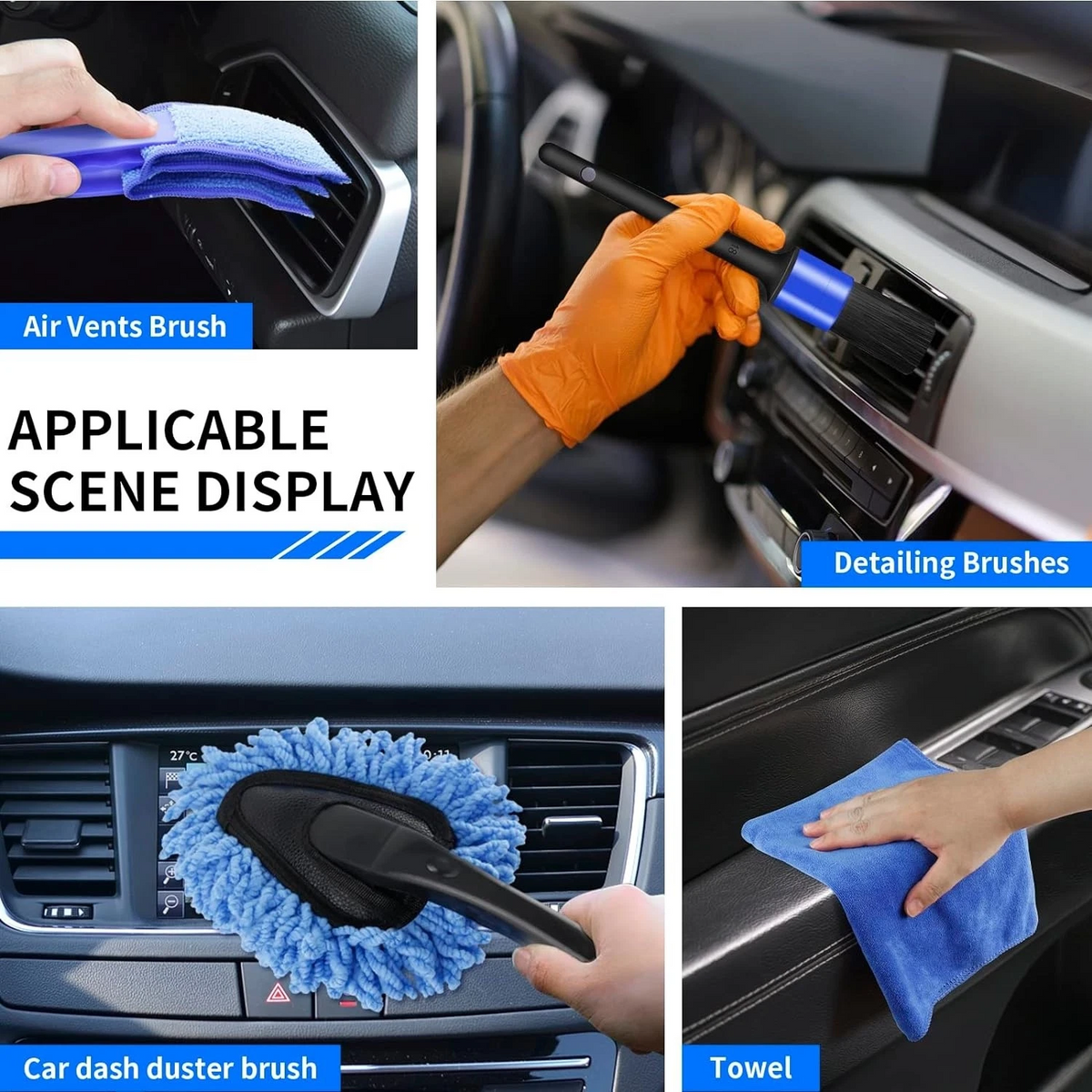 25-Piece Car Detailing Set