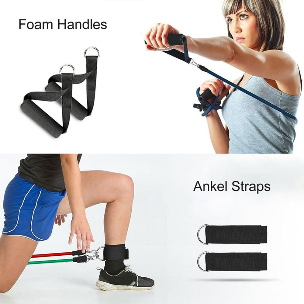 11-Piece Resistance Bands Set