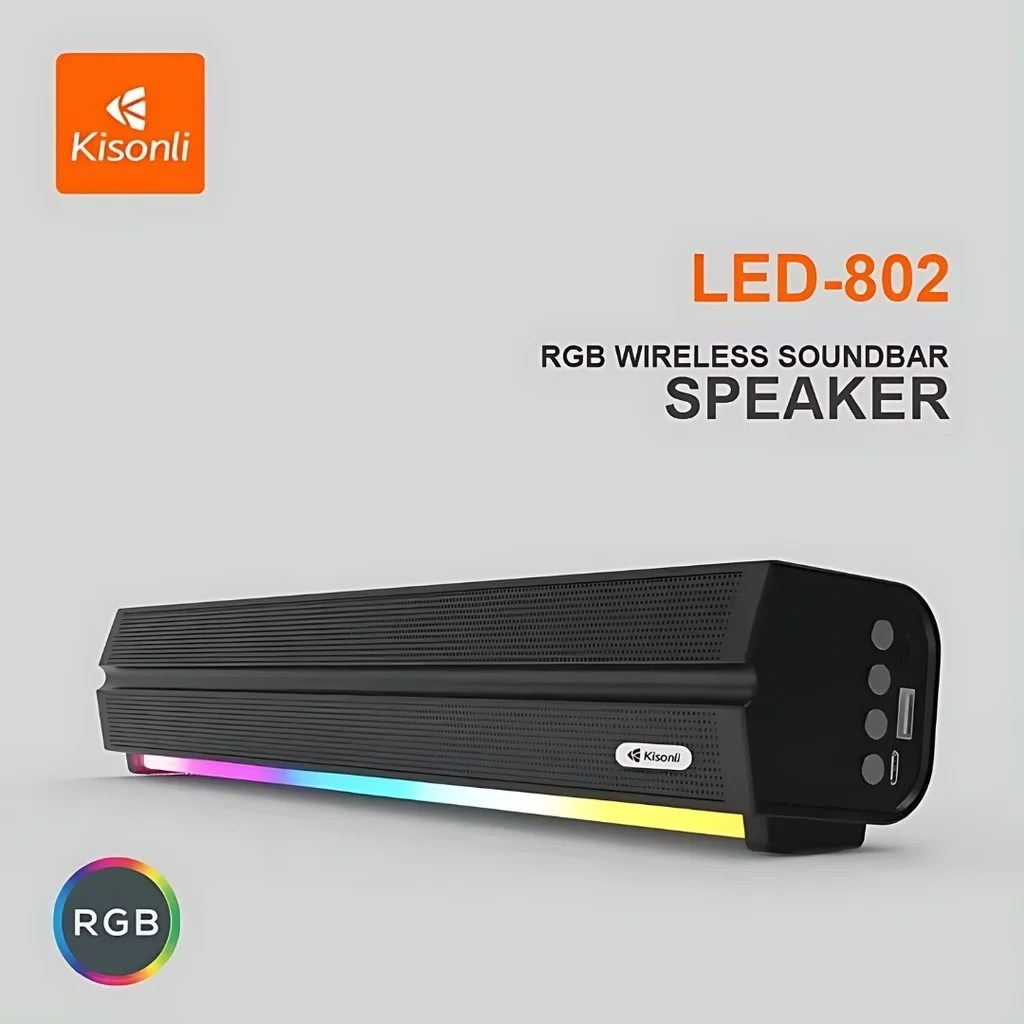 Kisonli LED-802 RGB Speaker