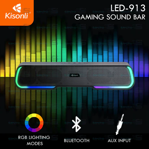 Kisonli LED-913 RGB Bluetooth Speaker