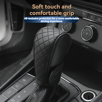 Universal  Leather Car Gear Knob Cover Anti Slip Cover Vitesse