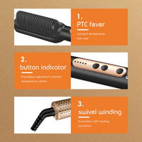 RAF Hair Straightener Brush 45W R412