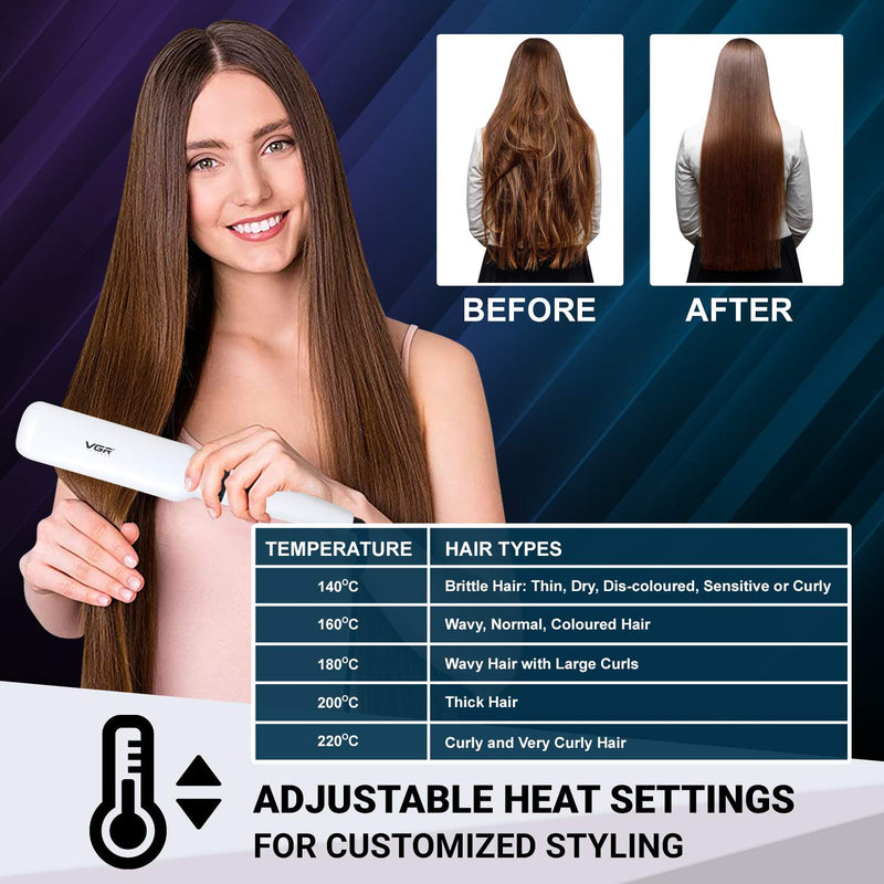 VGR V511 Flat Iron Anti-Static Flat Iron