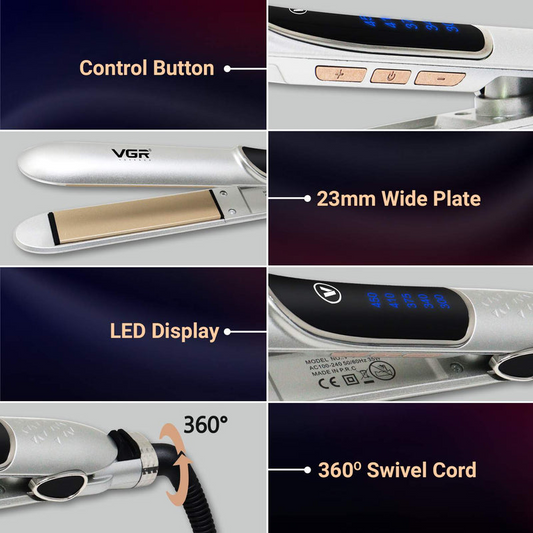 VGR  Hair Straightener For Women V509