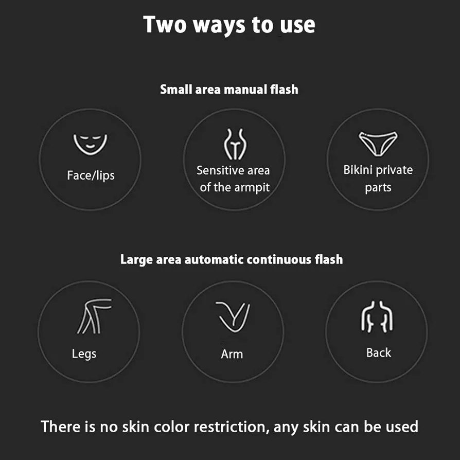 Permanent IPL Laser Hair Removal Painless