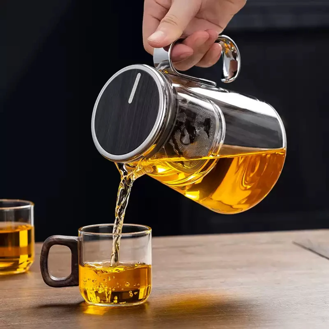 Glass Teapot with Filter