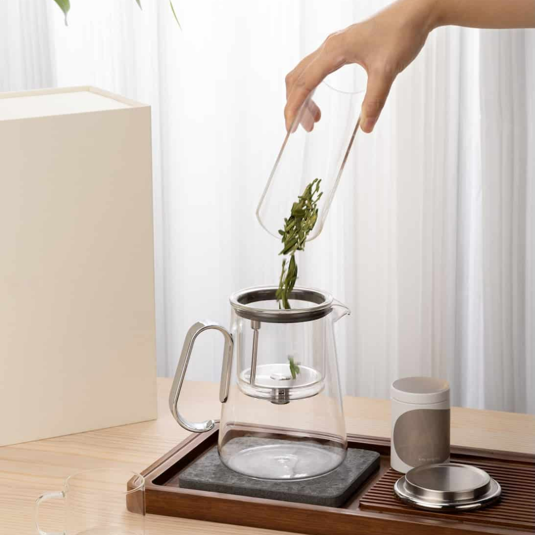 Glass Teapot with Filter