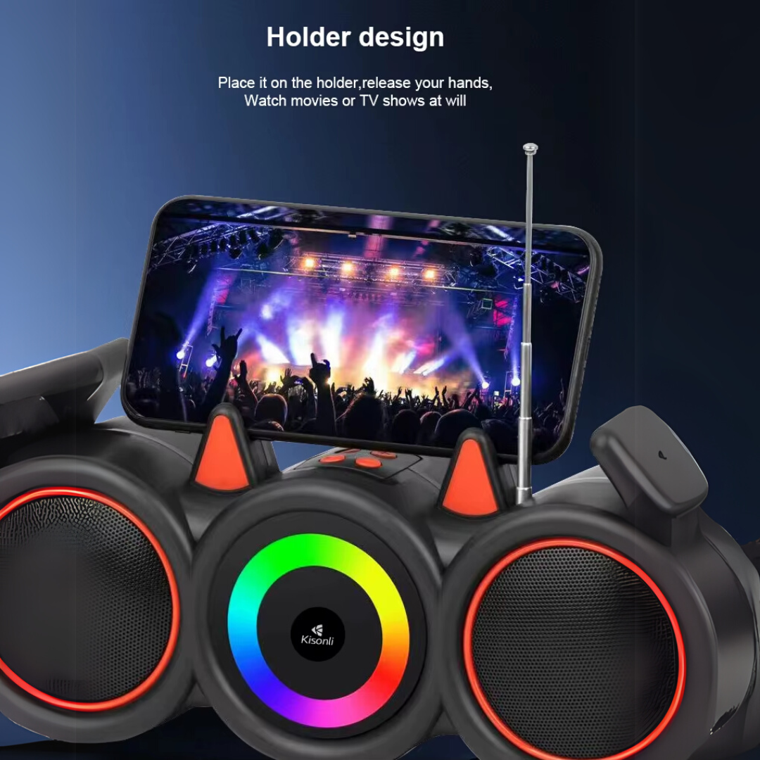 Kisonli LED-918 RGB Speaker