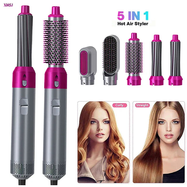 5-in-1 Hot Air Styler Hair Straightener