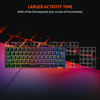 MEETION RGB Wired Mechanical Keyboard HESTIA - Black | MK005
