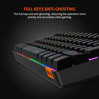 MEETION RGB Wired Mechanical Keyboard HESTIA - Black | MK005