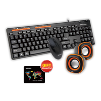 MEETION C105 WIRED KEYBOARD + MOUSE + SPEAKER COMBO