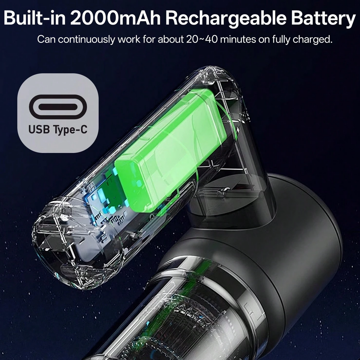 5-in-1 Window Vacuum Cleaner