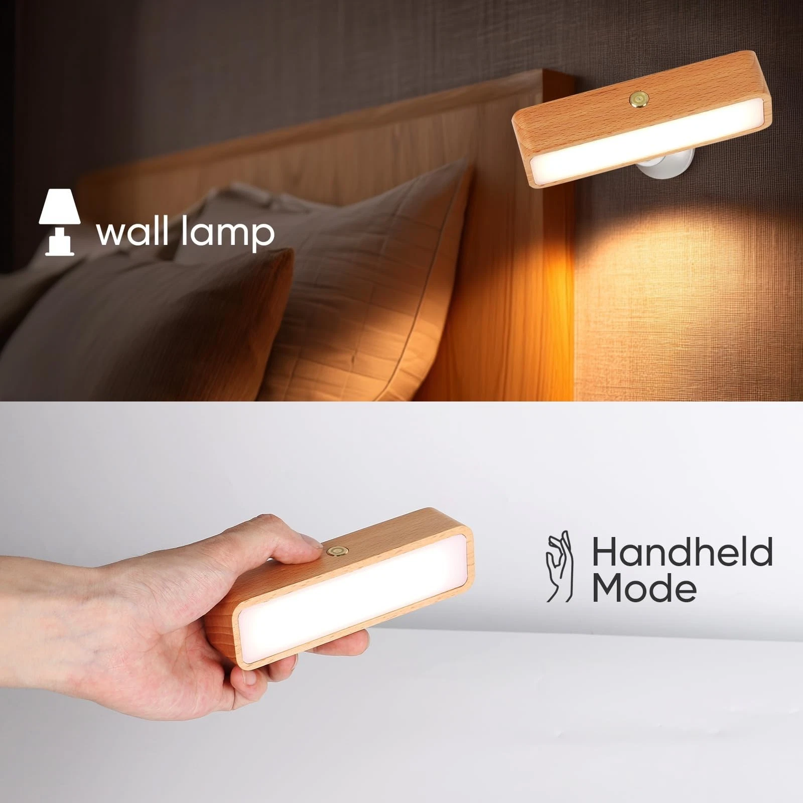 Rechargeable Intelligent Sensing Led Wall Lights