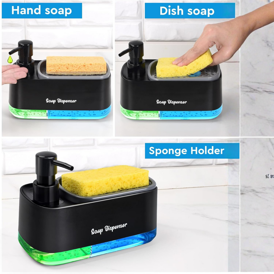 3-in-1 Smart Soap Dispenser