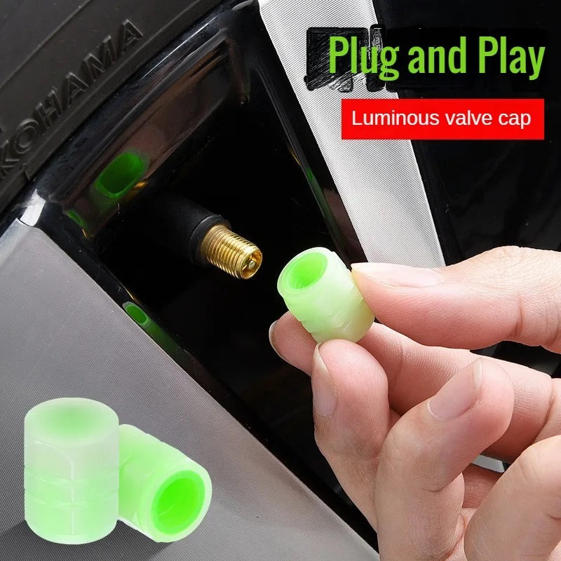 4-Piece LED Valve Lights