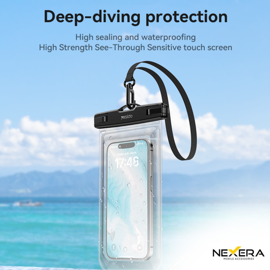 NEXERIA Touch Control Transparent Waterproof Bag NX-WPC01