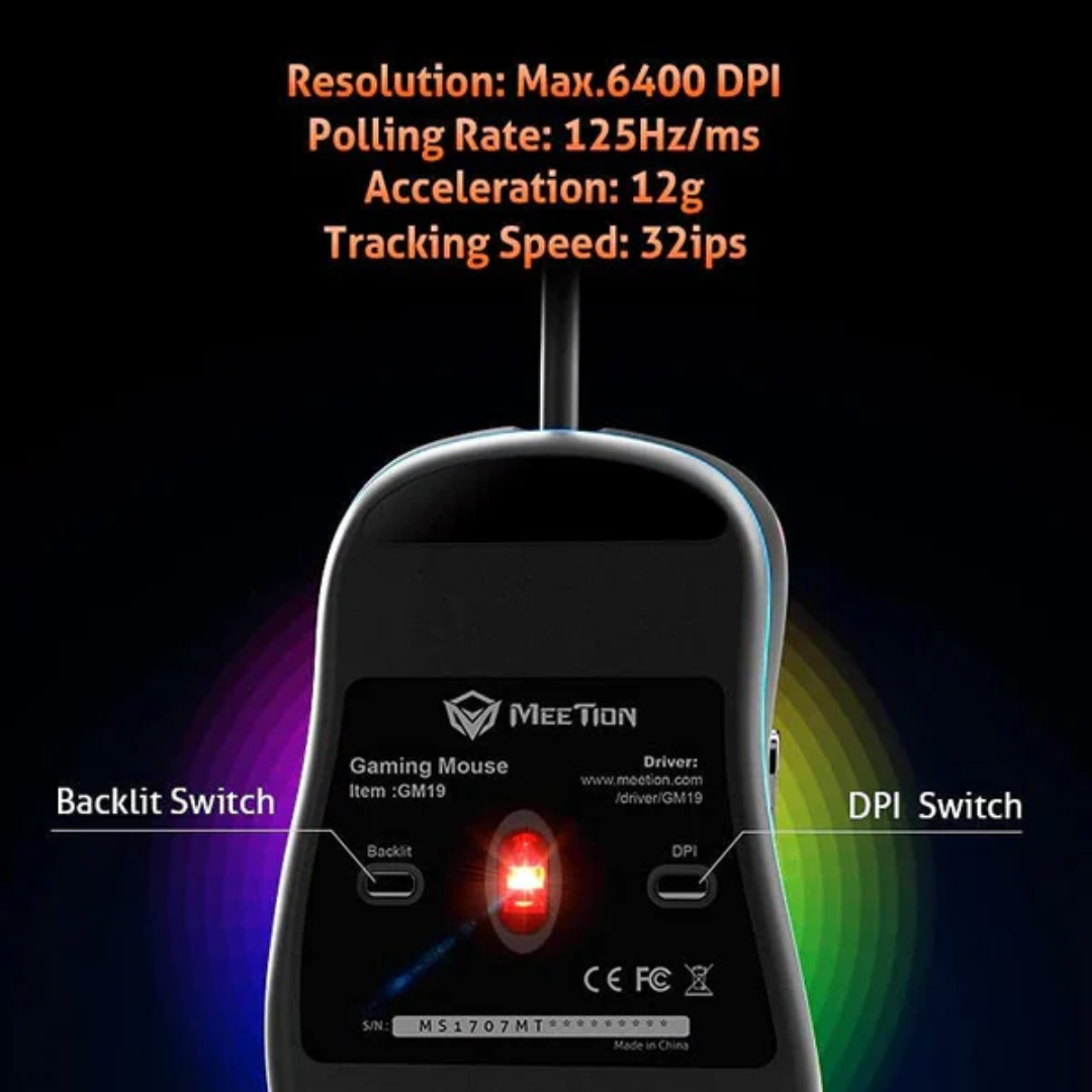 Meetion GM19 Gaming Mouse