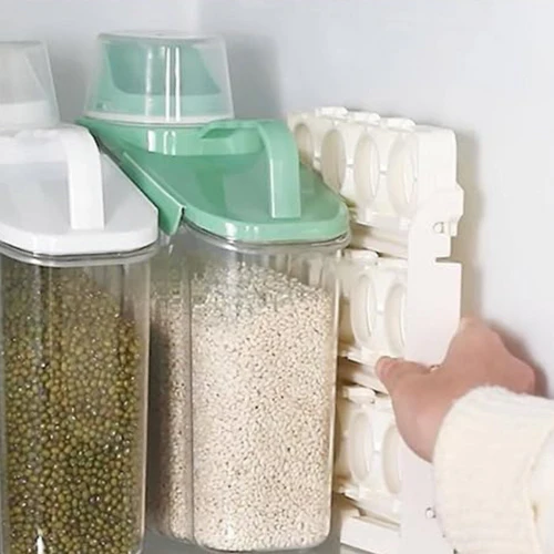 Modern Egg Storage Rack Organizer