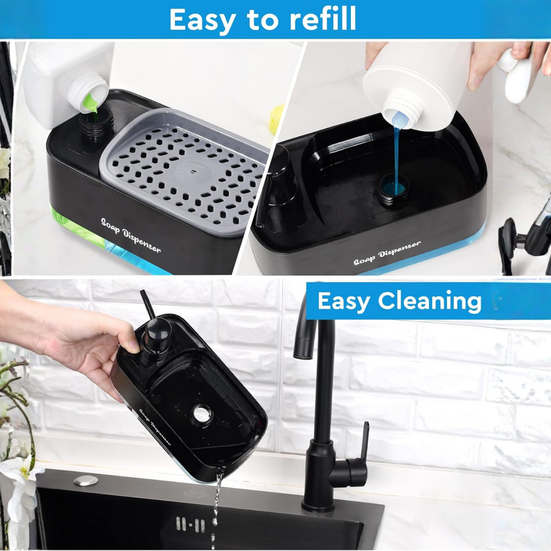 3-in-1 Smart Soap Dispenser