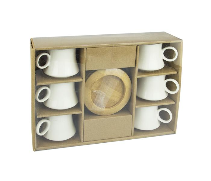 6-Cup Ceramic Coffee Set