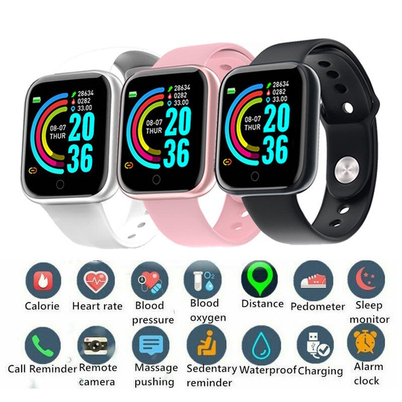 D20 Bluetooth Smart Watch & Fitness Tracker
