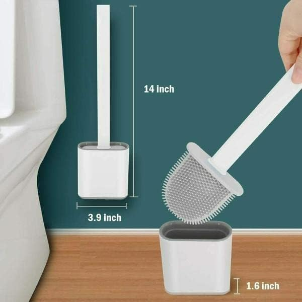 Silicone Toilet Brush Set