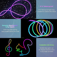 ANDOWL Rgb Neon rope strip lightS 5 METER
