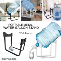 Portable Water Gallon Stand with Faucet
