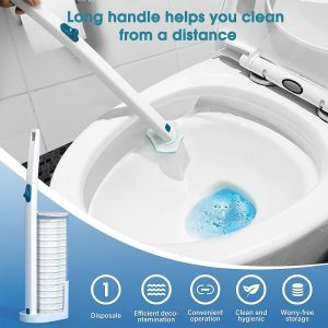 Toilet Brush Set with Refills