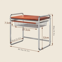 2 Tier Microwave Shelf Stand Kitchen Organizer