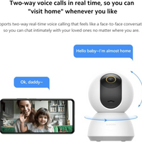 Xiaomi C300 Smart Camera 2K, 360° View, AI Detection, Night Vision