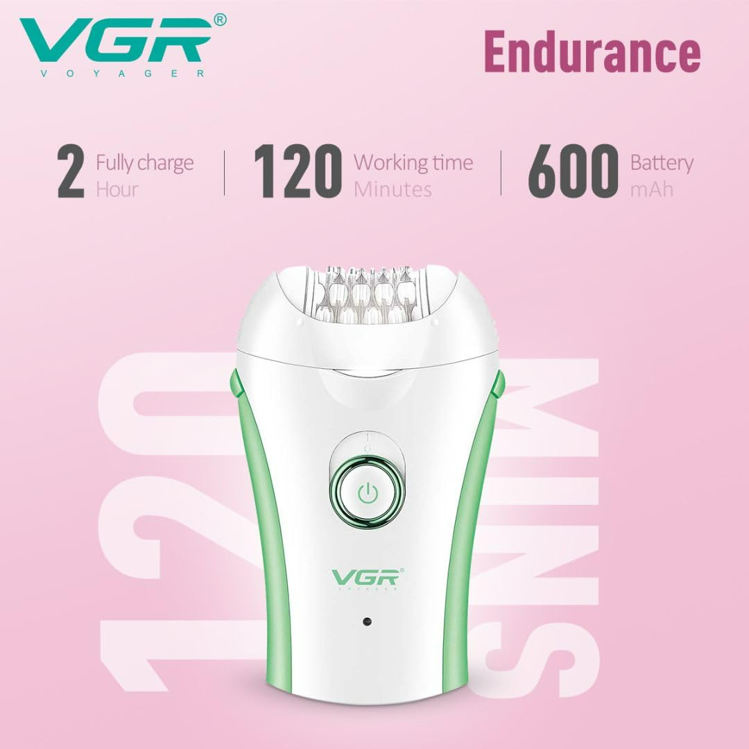 VGR Compact Cordless Women Epilator V705